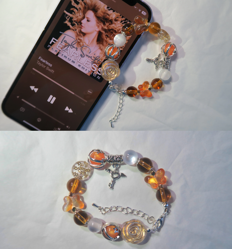 Original design and handmade-Taylor Swift friendship bracelet-“Fearless" album