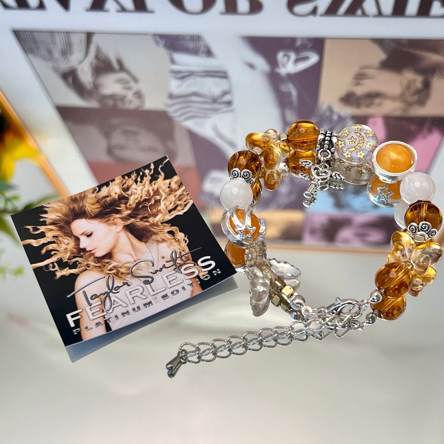 Original design and handmade-Taylor Swift friendship bracelet-“Fearless" album