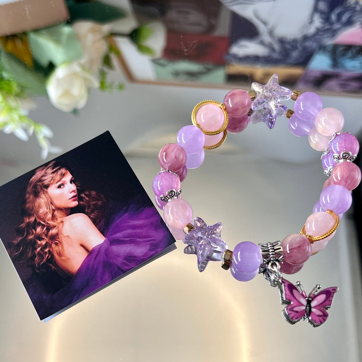 Original design and handmade-Taylor Swift friendship bracelet-“Speak Now" album