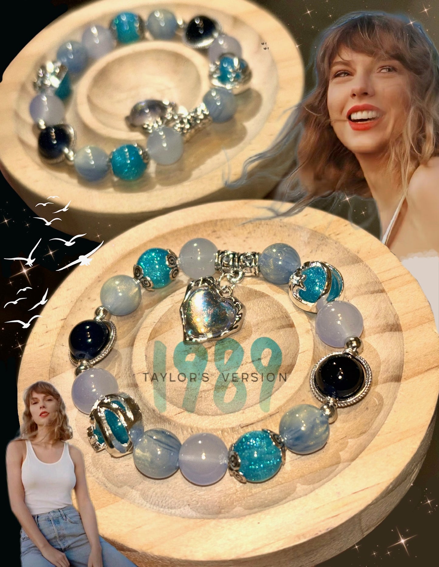 12 PCS Taylor swift inspired friendship bracelet